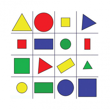 Тематическое поле-маршрутизатор  для мини-робота «Цвета и формы» - «globural.ru» - Чайковский