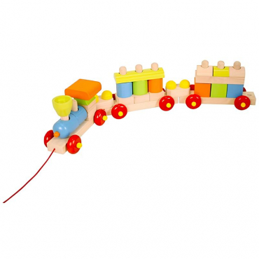 Конструктор-каталка "Поезд" - «globural.ru» - Чайковский