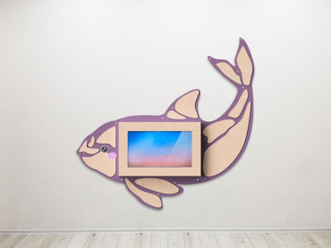 «Косатка» - Декоративная сенсорная панель 32" - «globural.ru» - Чайковский