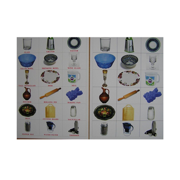 Английское лото "Посуда" - «globural.ru» - Чайковский