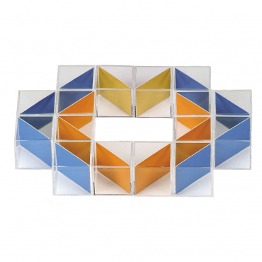Кубики прозрачные с цветной диагональю - «globural.ru» - Чайковский