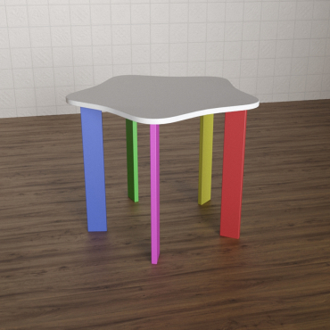 Детский стол «Радужное облачко» - «globural.ru» - Чайковский