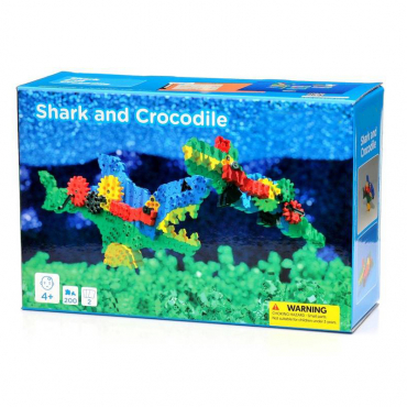 Конструктор STEM Природа и техника «Акула и крокодил» - «globural.ru» - Чайковский