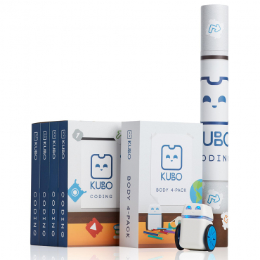 Комплект из 4-х наборов "Программирование с КУБО" - «globural.ru» - Чайковский