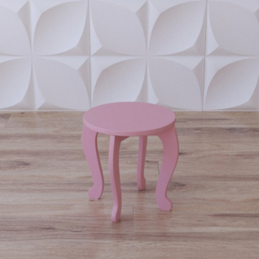 Табурет «Царевна» розовый - «globural.ru» - Чайковский