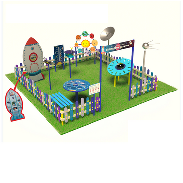 Космическая площадка (комплект Эконом)   - «globural.ru» - Чайковский
