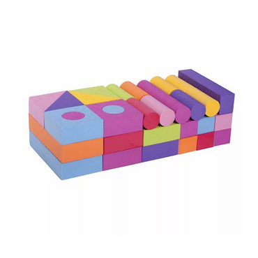 Конструктор мягкий 50 блоков (вариант 2) - «globural.ru» - Чайковский