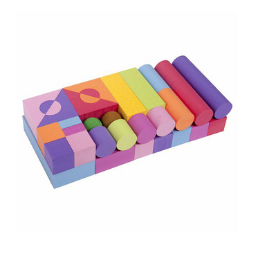 Конструктор мягкий 49 блоков - «globural.ru» - Чайковский