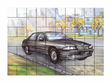 Магниты-пазлы "Автомобиль" - «globural.ru» - Чайковский