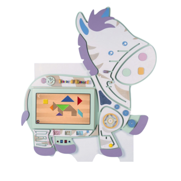 Интерактивный бизиборд "Зебруша ПДД" - «globural.ru» - Чайковский