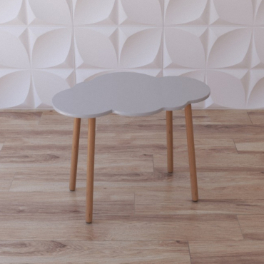 Стол "Белая тучка" белый - «globural.ru» - Чайковский