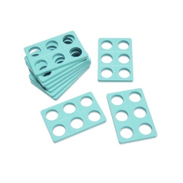 Нумирошка. Набор из 10 пластиковых форм - «Шестерки» по методике Нумикон - «globural.ru» - Чайковский