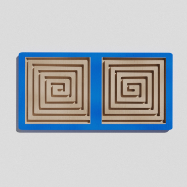 Такт-панель "Синий лабиринт № 3" - «globural.ru» - Чайковский