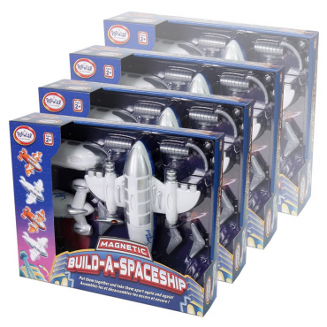 Магнитный конструктор "Создай свой космический корабль" Комплект на группу - «globural.ru» - Чайковский