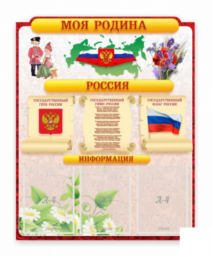 Стенд "Наша родина Россия" - «globural.ru» - Чайковский