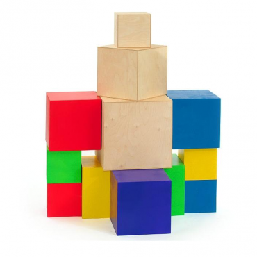 Набор Кубиков 40х40х40  - «globural.ru» - Чайковский