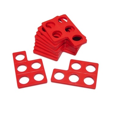 Нумирошка. Набор из 10 пластиковых форм - «Пятерки» по методике Нумикон - «globural.ru» - Чайковский