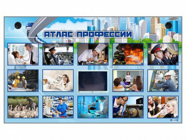 Многофункциональный интерактивный стенд-тренажер "Атлас профессий" с сенсорным ЖК-дисплеем - «globural.ru» - Чайковский
