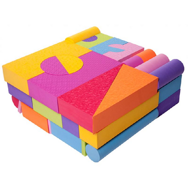 Конструктор мягкий 48 блоков ( вариант 3) - «globural.ru» - Чайковский