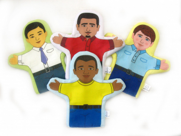 Набор кукол - рукавичек "Расы" - «globural.ru» - Чайковский