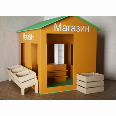 Игровой домик «Рынок» - «globural.ru» - Чайковский
