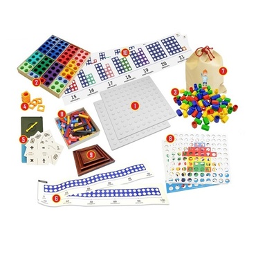 Нумирошка. Базовый набор для индивидуальных занятий с детьми младшего возраста от 3 до 5 лет  - «globural.ru» - Чайковский