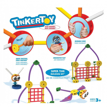 Конструктор K'NEX Тинкертой "Строительный набор Супер" - «globural.ru» - Чайковский