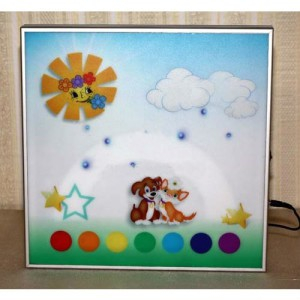 Световая панель "Радуга" - «globural.ru» - Чайковский