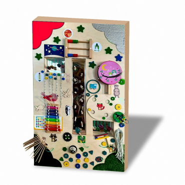 Акустическая тактильная панель Большая "Мир Звуков" - «globural.ru» - Чайковский