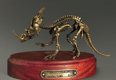 Модель скелета динозавра Styracosaurus - «globural.ru» - Чайковский