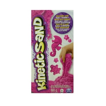 Кинетический песок "Розовый" 680 гр - «globural.ru» - Чайковский