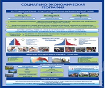 Стенд "Социально-экономическая география. Воссоздание населения" - «globural.ru» - Чайковский