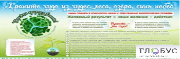 Стенд "Бережем природу вместе" - «globural.ru» - Чайковский