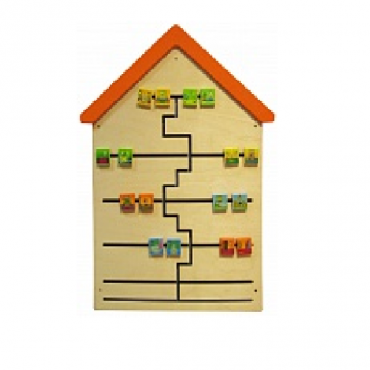 Дидактическая панель "Домик мечты" - «globural.ru» - Чайковский