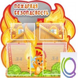 Стенд "Пожарная безопасность" (вариант 5) - «globural.ru» - Чайковский