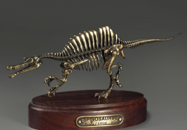 Модель скелета динозавра Spinosaurus - «globural.ru» - Чайковский