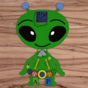 Бизиборд "Разумный пришелец" - «globural.ru» - Чайковский