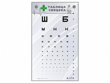 Интерактивный стенд "Таблица Сивцева" - «globural.ru» - Чайковский