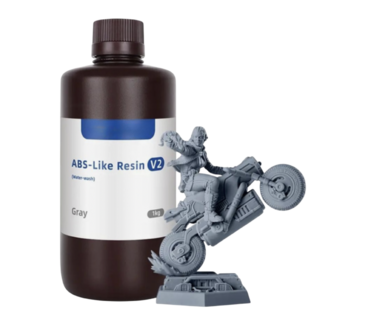 Фотополимерная смола ABS-Like Resin V2 Water-Washable цвет в ассортименте - «globural.ru» - Чайковский