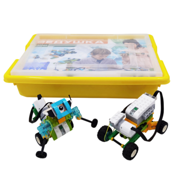 Набор для занятий робототехникой Ведушка с пластиковым боксом для хранения деталей - «globural.ru» - Чайковский