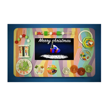 Настенный интерактивный комплекс бизиборд "Карамелька" - «globural.ru» - Чайковский