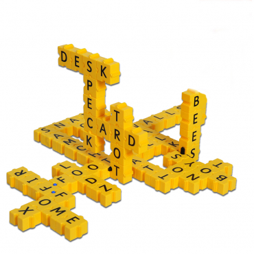 Обучающий конструктор 3D Английский язык 212 деталей - «globural.ru» - Чайковский