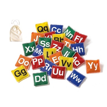 Игровой набор "Мешочки с английскими буквами" - «globural.ru» - Чайковский