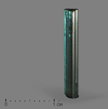 Турмалин (индиголит), кристалл - «globural.ru» - Чайковский