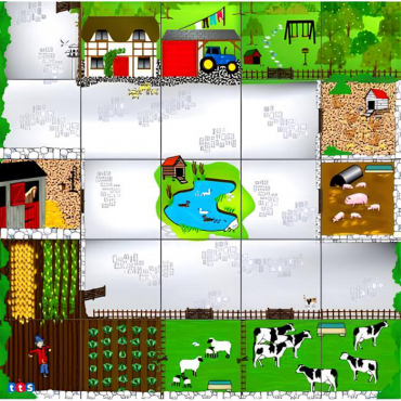 Тематическое поле-маршрутизатор для мини-робота «Ферма» - «globural.ru» - Чайковский