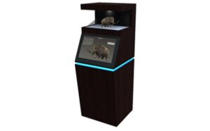 Голографическая 3D пирамида с сенсорным монитором "Классик" - «globural.ru» - Чайковский