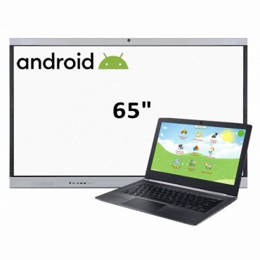 Интерактивная панель 65", ноутбук - «globural.ru» - Чайковский