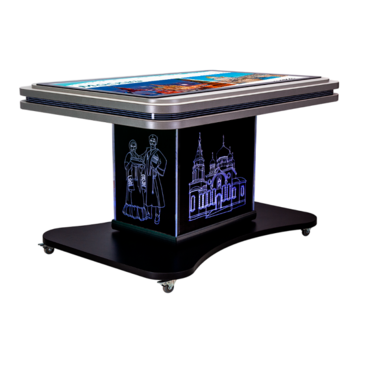 Интерактивный мультимедийный сенсорный стол «Laser museum» 55" - «globural.ru» - Чайковский