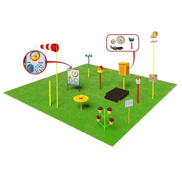 Метеорологическая площадка серия металлическая (комплект Лайтс)    - «globural.ru» - Чайковский