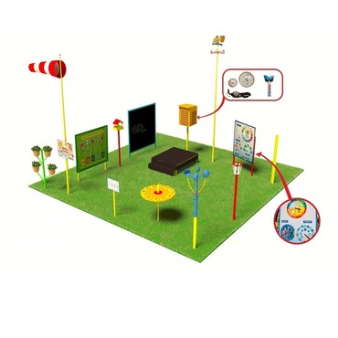 Метеорологическая площадка серия металлическая (комплект Стандарт плюс без ограждения)    - «globural.ru» - Чайковский